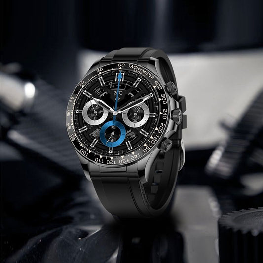 Montre de luxe connectee EX108 - 3 bracelets